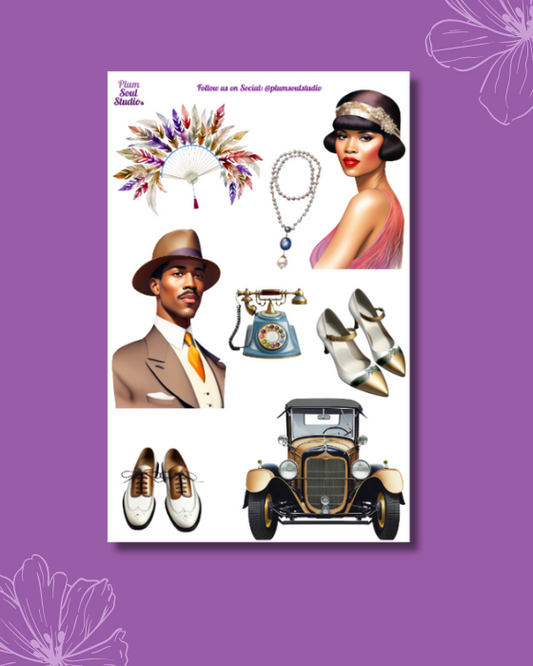 Roaring 20's Sticker Sheet