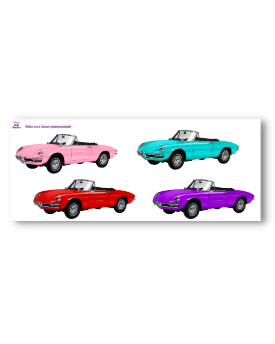 Cruising Assorted Sticker Sheet