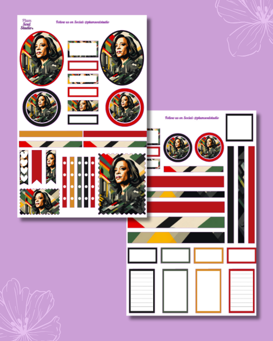 Kamala Harris Sticker Kit